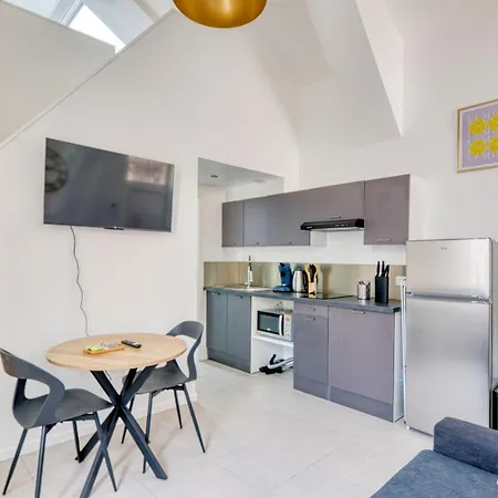 T2 Moderne Cosy Et Climatise A Proximite Du Centre De Lyon Apartament